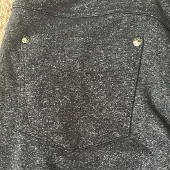 Athleta Medium Tall Gray Flared Pants - Picture 7 of 8